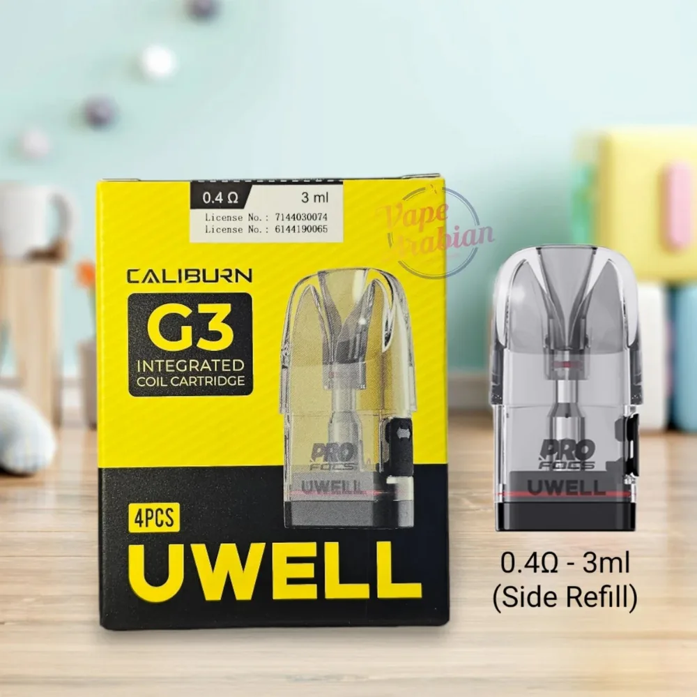 UWELL Caliburn G3 Pod Side Refill Pod 3ml In UAE ( 1 pes )