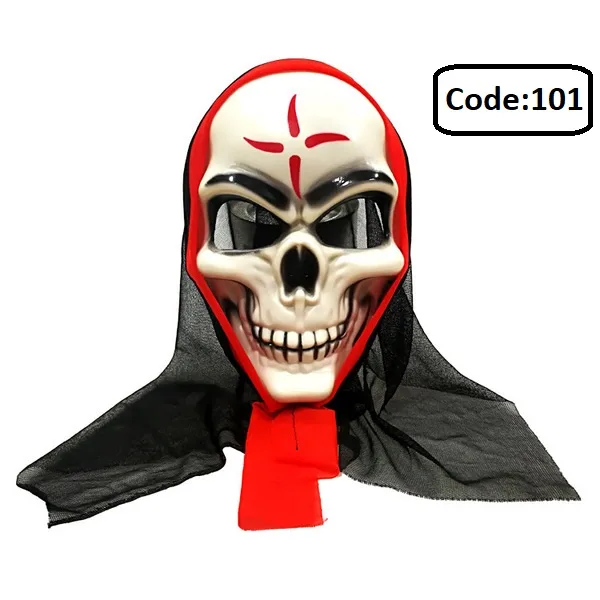 💀 Halloween Scary Skull Headgear Mask ☠🎭