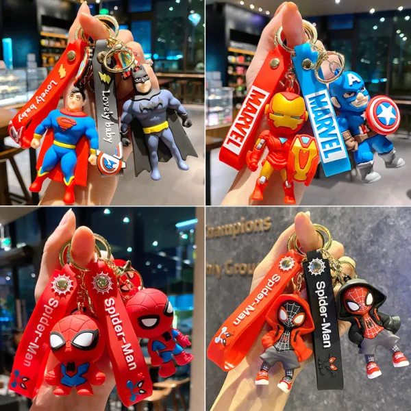 New Marvel & DC Keychain Collection
