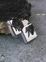New 3D Zippo Style Gas Lighter