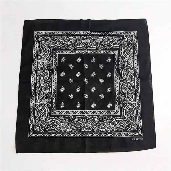 Cotton and Linen Small Square Scarf men's New Spring and Autumn Summer Fashion All-match Korean Style Headscarf Work Hip-hop Scarf style