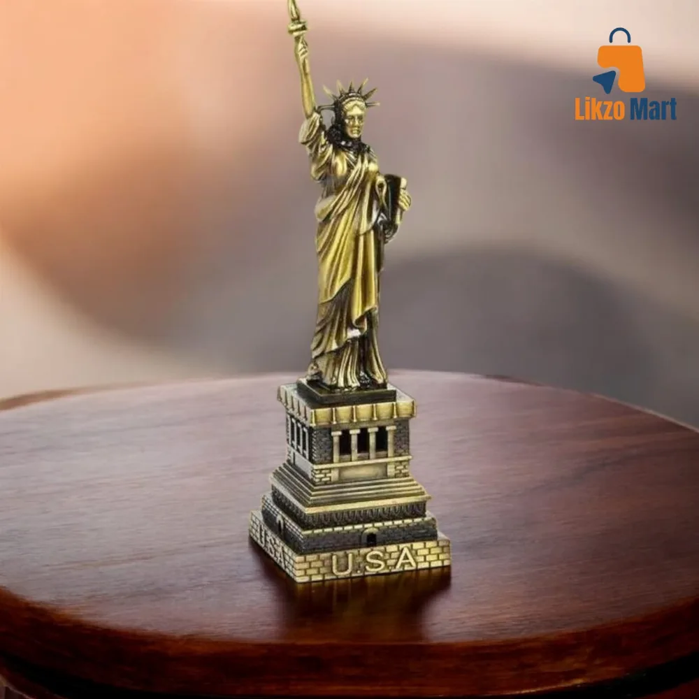 Premium Metal Statue of Liberty Showpiece