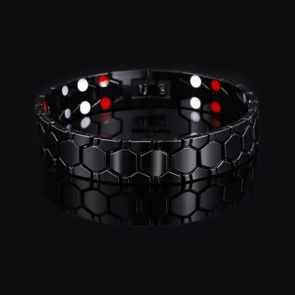 Long Rui cross-border hot diamond double point European and American men's bracelet magnet detachable bracelet spherical magnetic bracelet