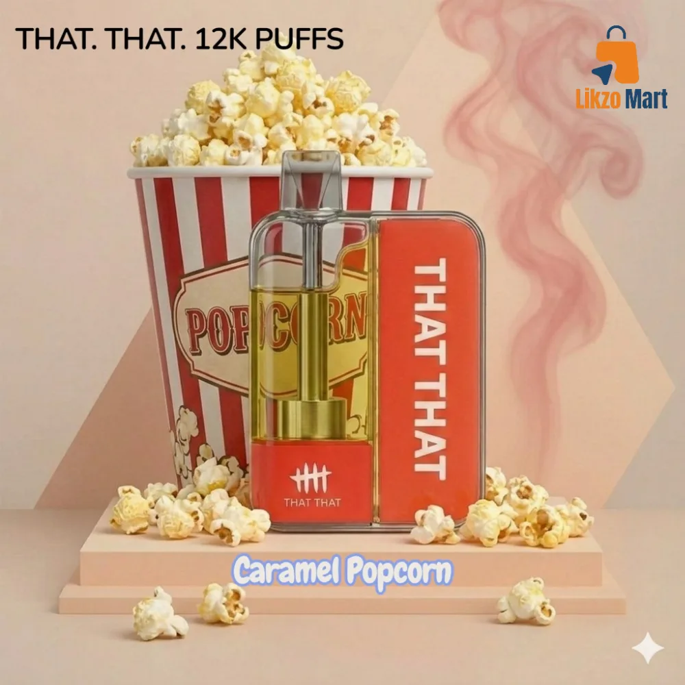 That That CARAMEL POPCORN Cartridge 12K Puffs