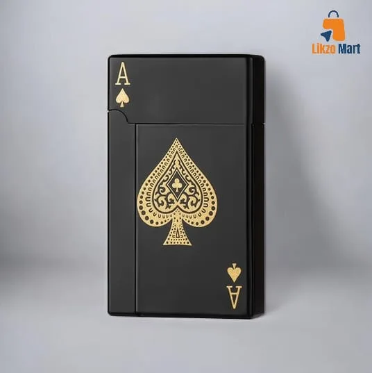 🔥 PL138 Langsheng Poker Direct Blue Flame Inflatable Lighter 🔥