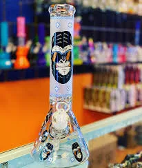 12" Gorilla glass water bong-( Random calour )