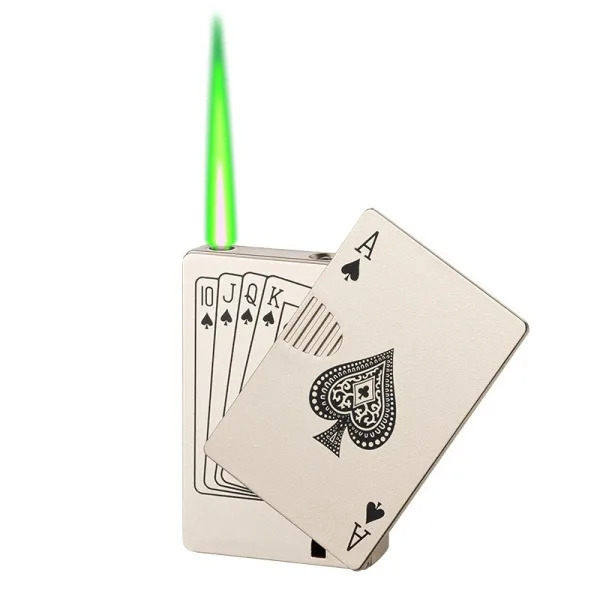 Card Gas Lighter Keyring
