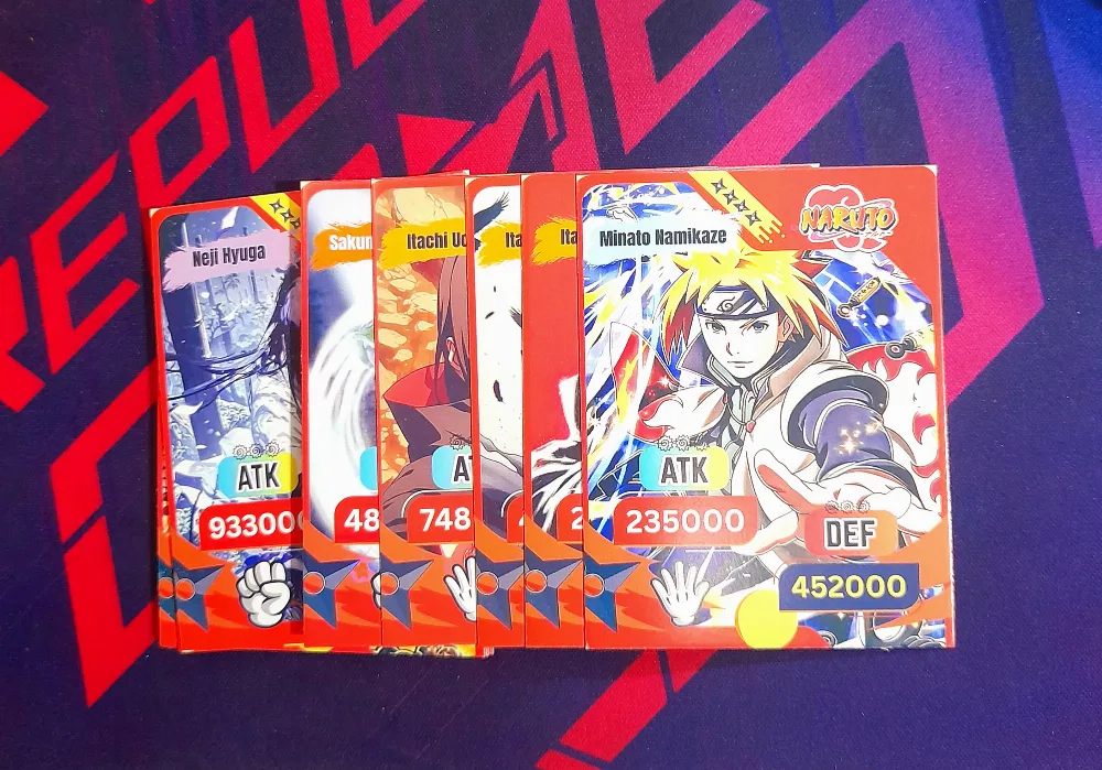 NARUTO/ANIME GAMES CARD ( 2 pack combo)
