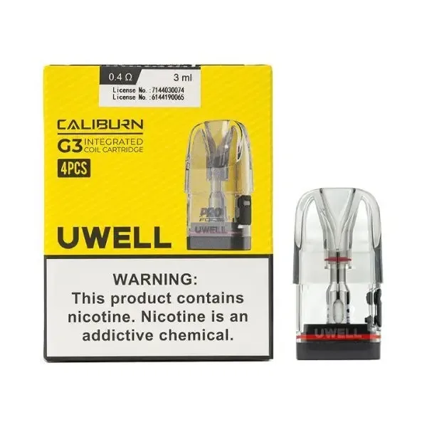 UWELL Caliburn G3 Pod Side Refill Pod 3ml In UAE ( 1 pes )