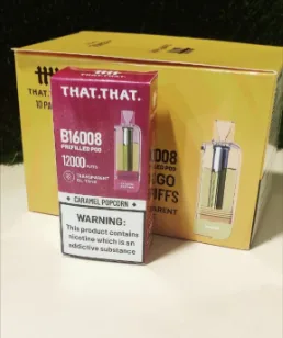 That That CARAMEL POPCORN Cartridge 12K Puffs