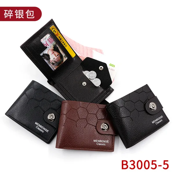 Men Short Luxury Men Wallet