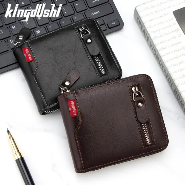 New Men's Short Chain Wallets