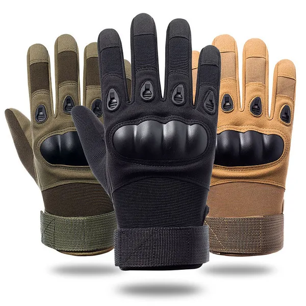 All-Finger Tactical Gloves Men's Military Fan Special Forces Fighting Training Protective Outdoor Sports Mountaineering Hunting Cycling Gloves