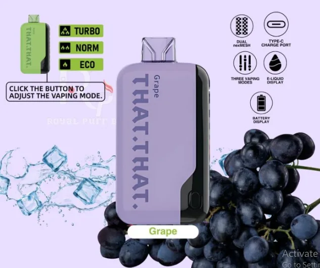 That.That. 18K Puffs Disposable grape Vape