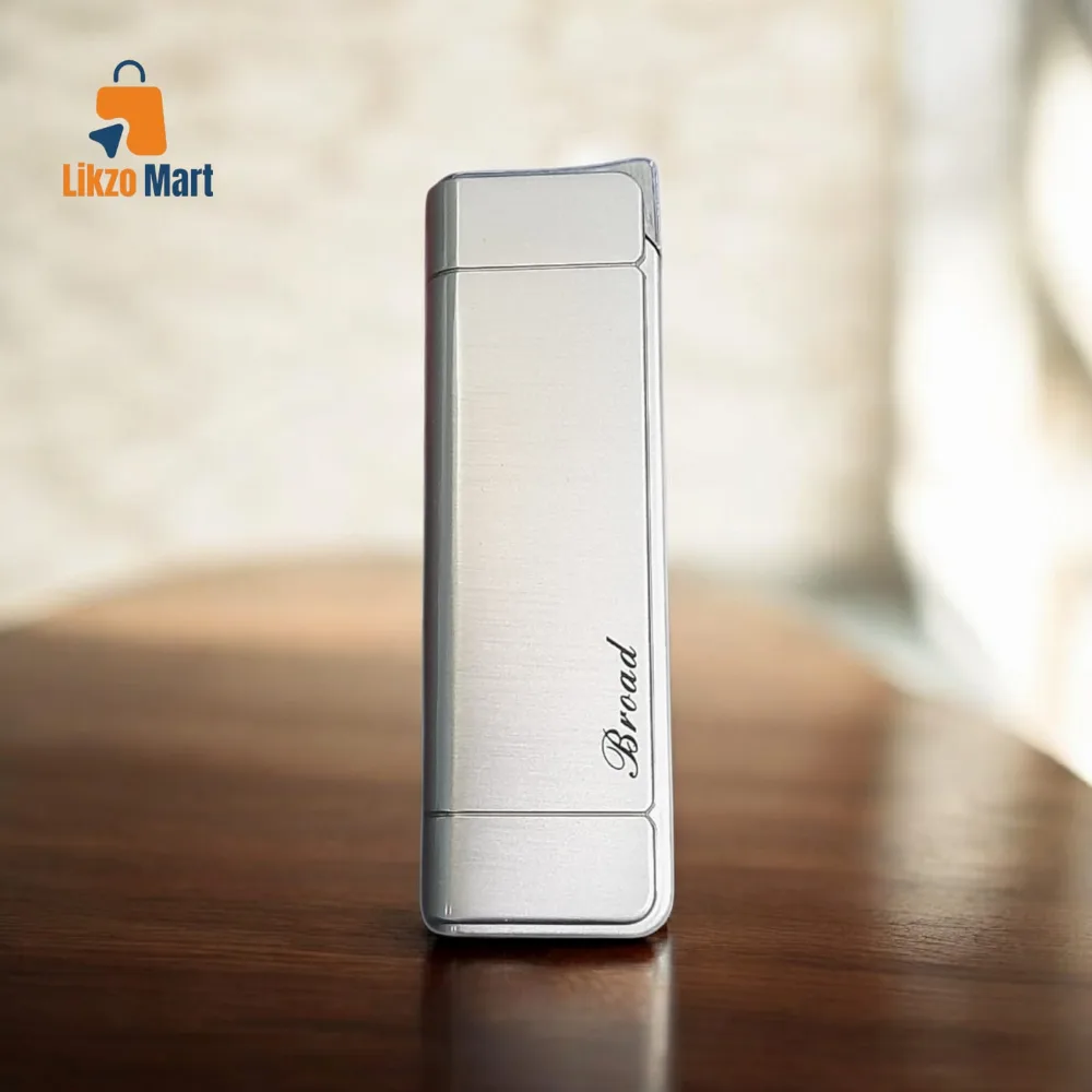 Strip Electroplating Inflatable Gas Direct Personality Metal Advertising Lighter 🔥