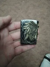 New 3D Zippo Style Gas Lighter