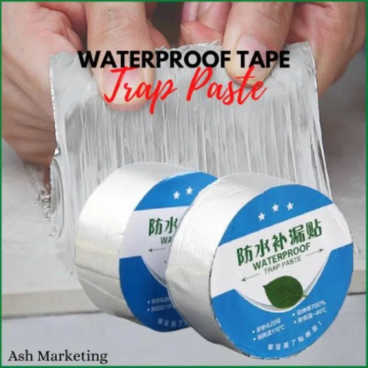 Waterproof tape paste