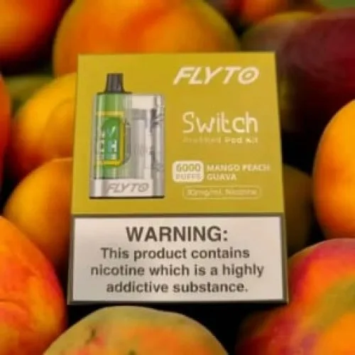 Flyto Switch Pro 10,000puffs Full Kit - Treepol Mango