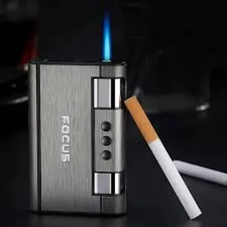 High Quality Metal Focus Box and Lighter