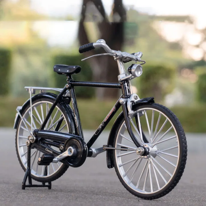 🚲 Alloy Bicycle Model for Decoration Vintage Ornament | Retro Furniture Decor | Simulated Bicycle Figurine