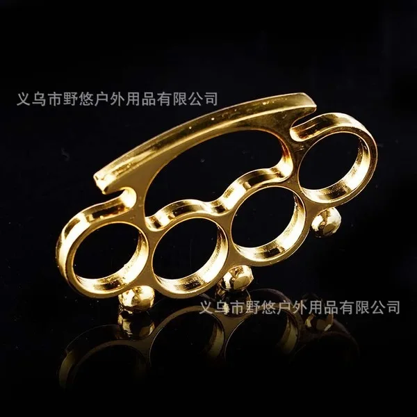 🔥 Premium Golden Metal Knuckle 🔥