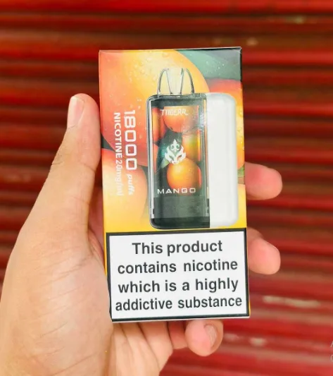 Ttigerr 18k Puffs Disposable Mango 1 Piece