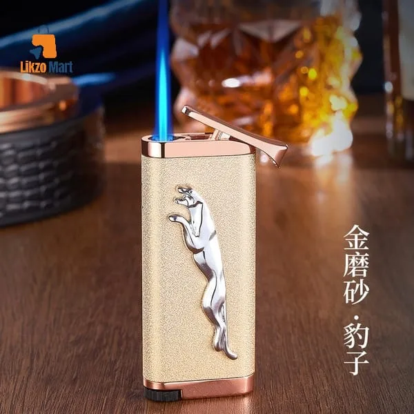 Trendy Three-Dimensional Embossed Blue Flame Lighter 😍