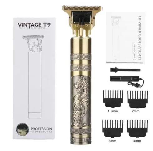 Vintage T9 Professional Hair Clipper and Beard Trimmer