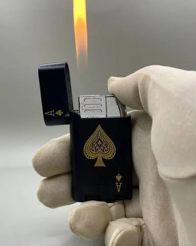 Ace of Spades Jet Flame Gas Lighter 🔥🖤