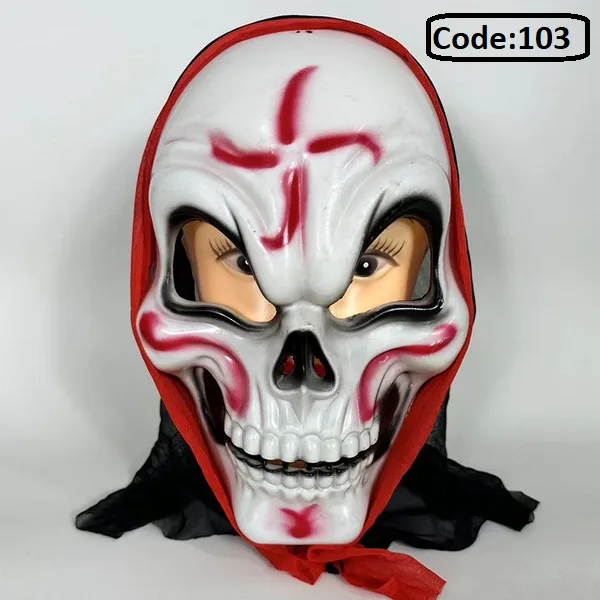 💀 Halloween Scary Skull Headgear Mask ☠🎭