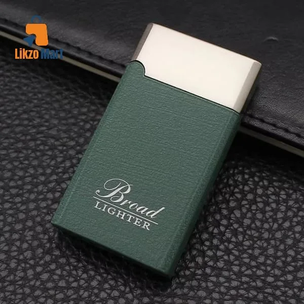 Classic Metal Windproof Lighter Personality Frosted Red Flame Lighters
