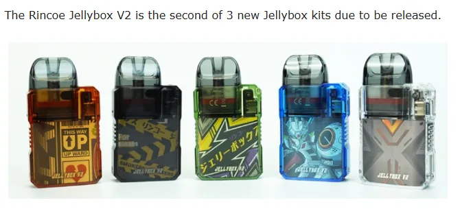 Rincoe Jellybox V2 Pod Kit 850mAh 16W