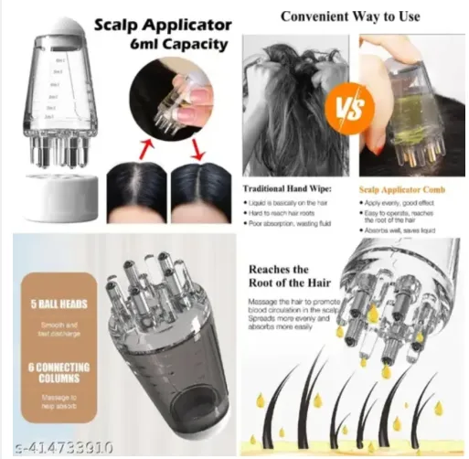 Mini Scalp Applicator Liquid Combs