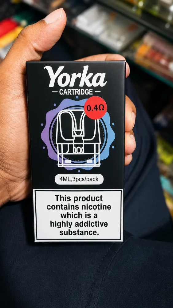 Yorka 0.4Ω Replacement Pod Cartridge – 4ML(1 pice)