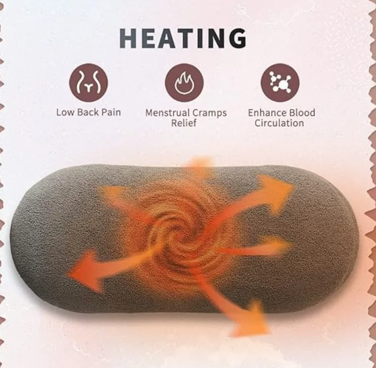 Wireless Warm Palace Belt With LCD Display Heating Pad Relieve Hot Compress