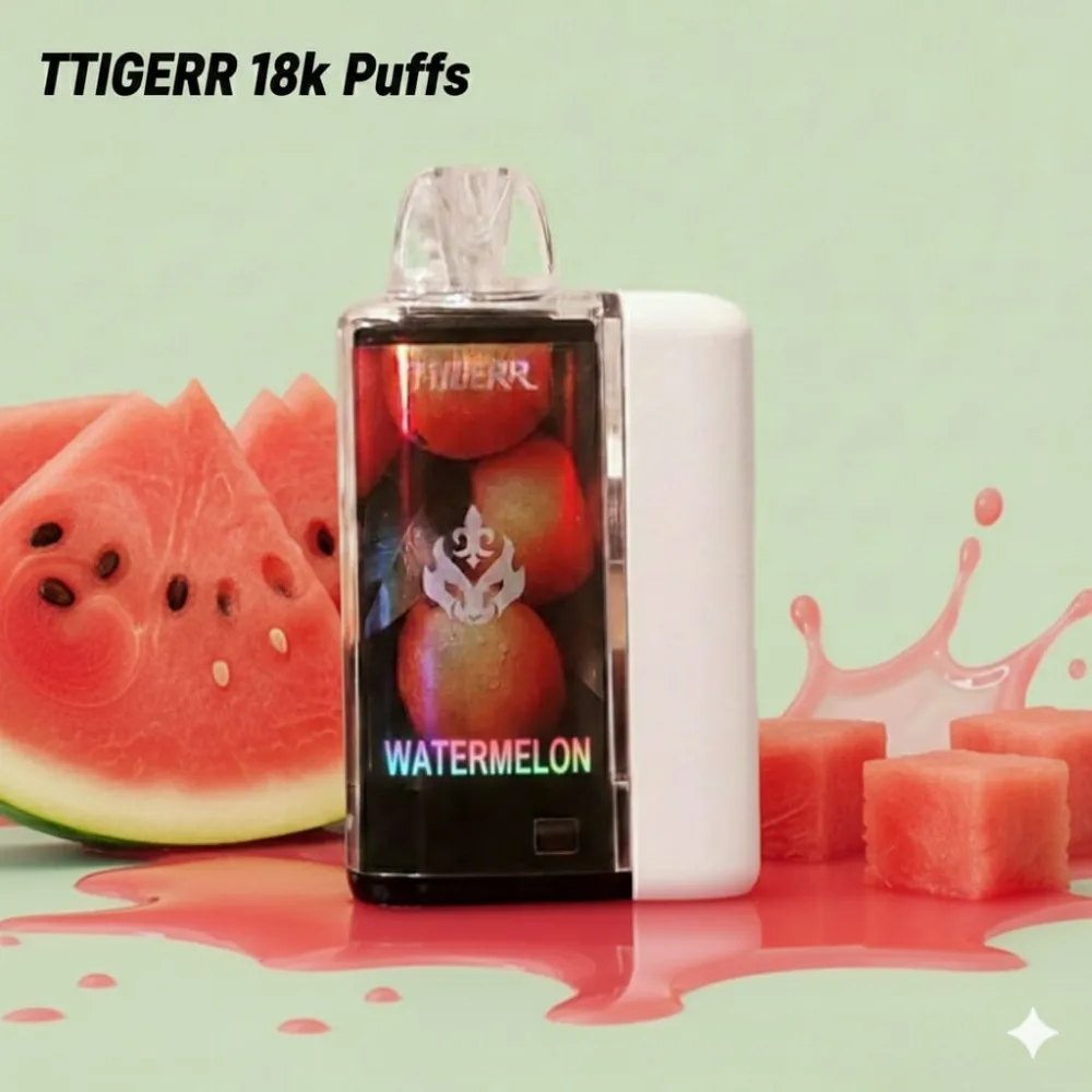 Ttigger 18k Puffs Disposable Watermelon 1 Piece