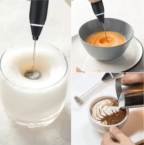 2-in-1 Rechargeable Coffee & Milk Frother