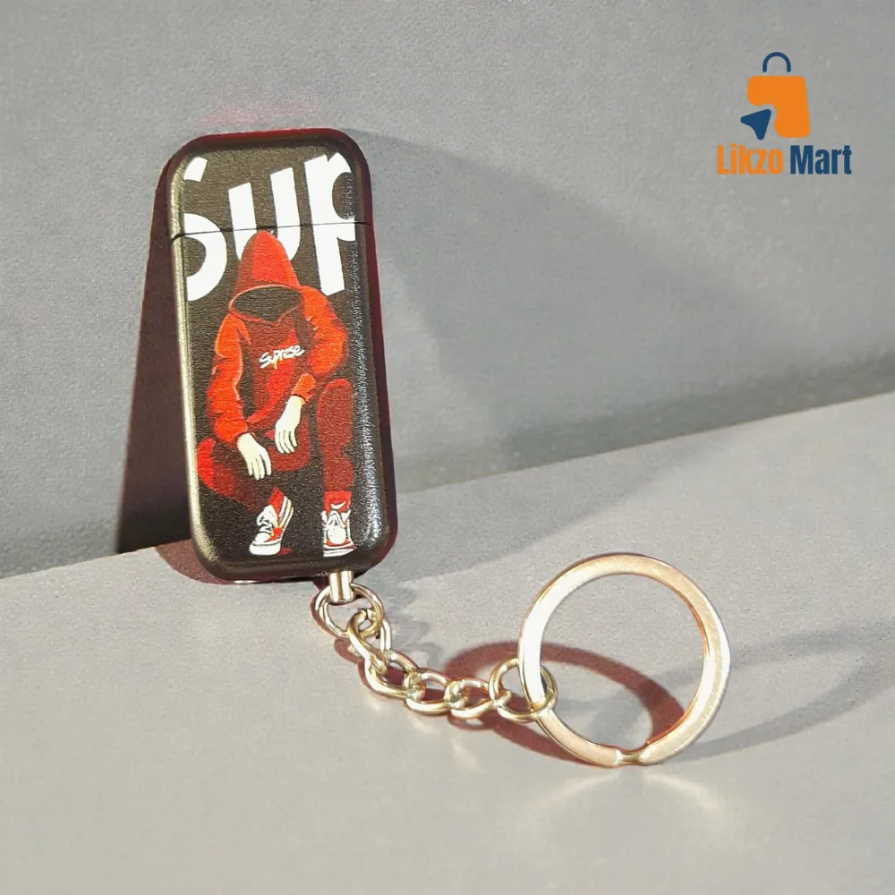 Fashionable Super Mini Pocket Lighter with Keychain