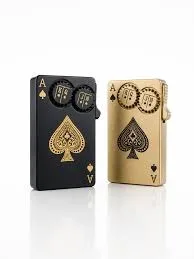 🔥 Jet Flame Gas Lighter – Creative Playing Poker Lighter 🔥