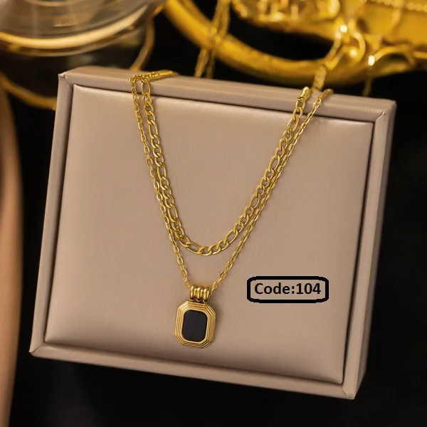 Premium লাক্সারি নেকলেস 💫 ( Only Necklace )