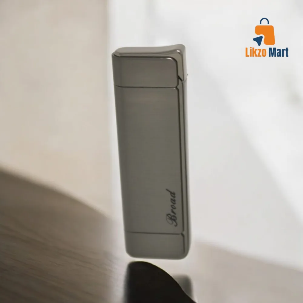 Strip Electroplating Inflatable Gas Direct Personality Metal Advertising Lighter 🔥