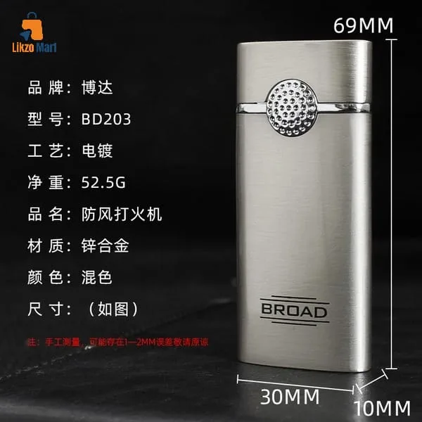 Metal Electroplated Inflatable Lighter 😍