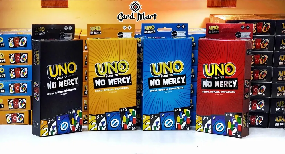 UNO Show ‘em No Mercy Card Game Cards - Uno No Mercy 168 Cards