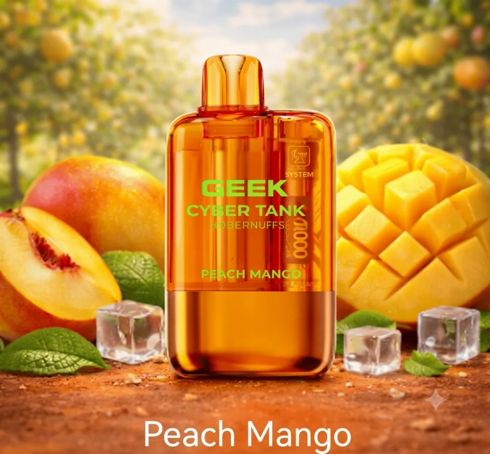 Keystone Peach Mango – cyber tank 40k puffs disposable – Peach Mango