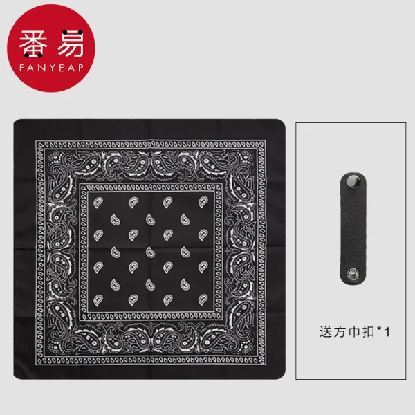 🧢 10Y Hip-Hop Large Square Paisley Scarf