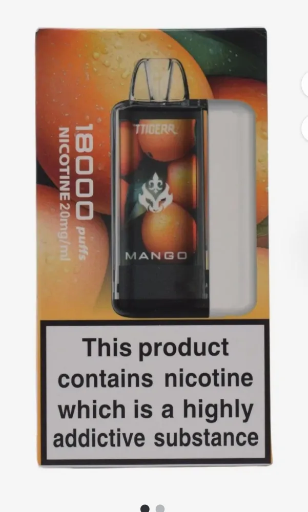 Ttigerr 18K Puffs Disposable Vape