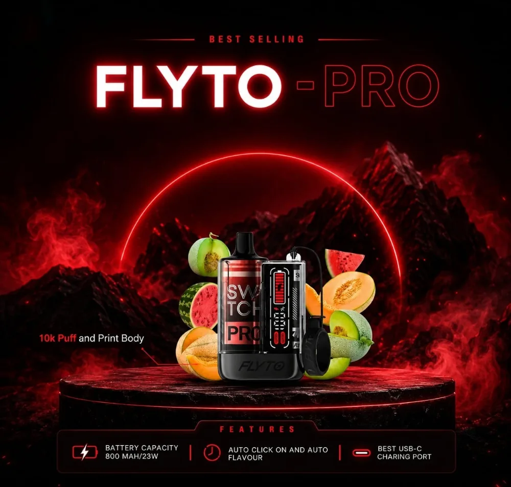 Flyto Switch Pro 10,000puffs Full Kit