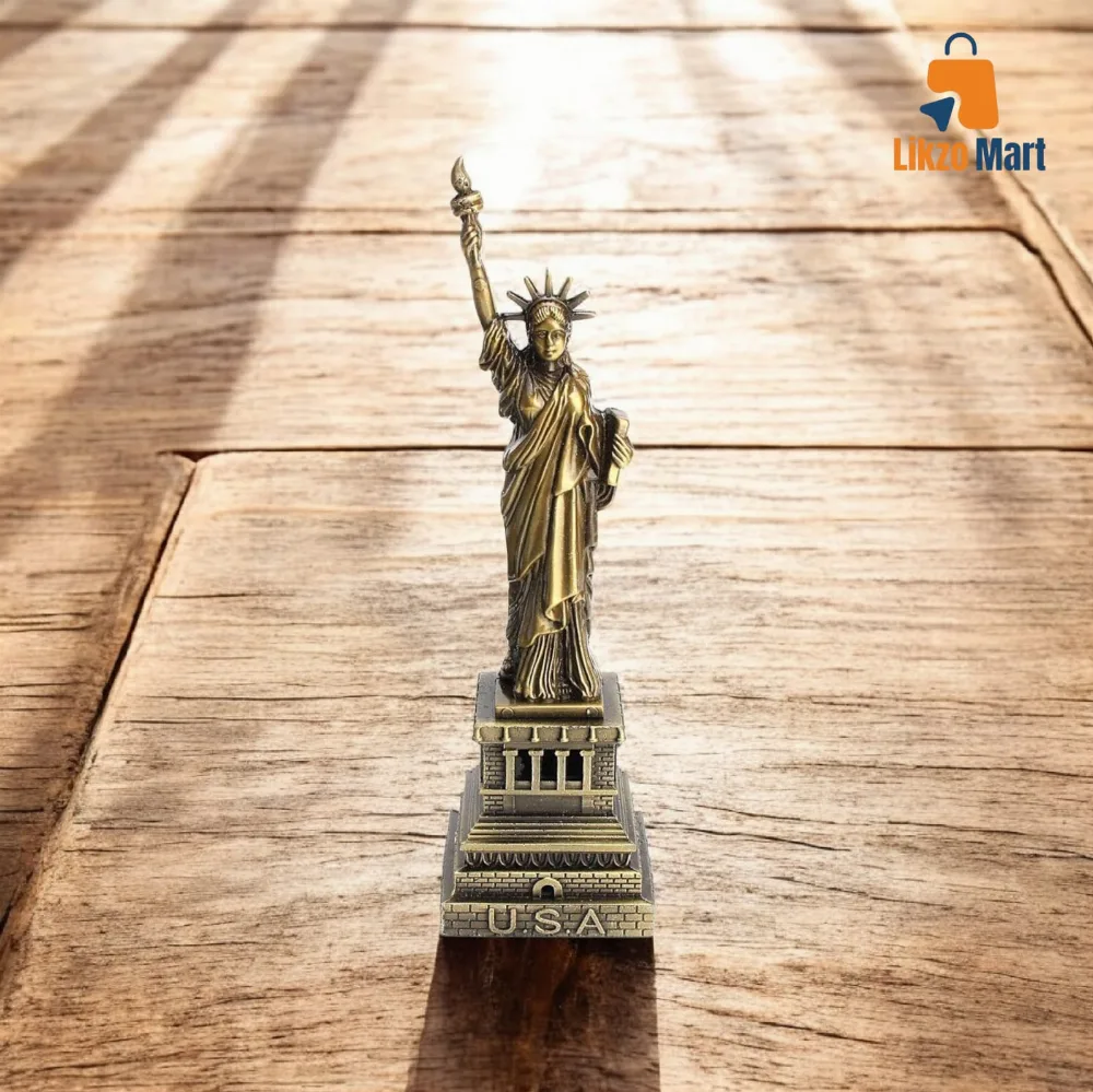 Premium Metal Statue of Liberty Showpiece