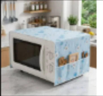 floral microwave oven dust cover