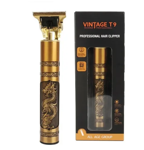 Vintage T9 Professional Hair Clipper and Beard Trimmer